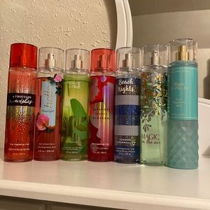 Bath & Body Works Fragrance Set Of 7